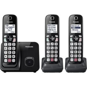 NEW Panasonic Cordless Phone Call Block, Bilingual Caller ID  KX-TGD813B